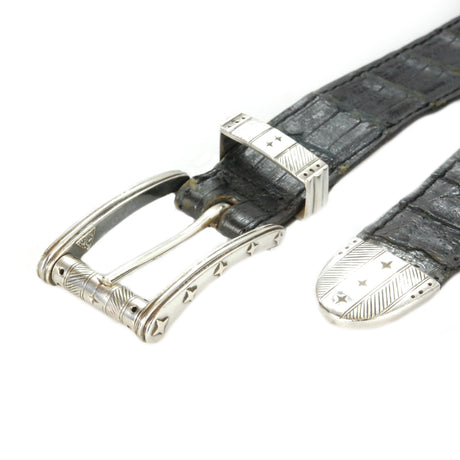 Silver Beltset STARS and STRIPES