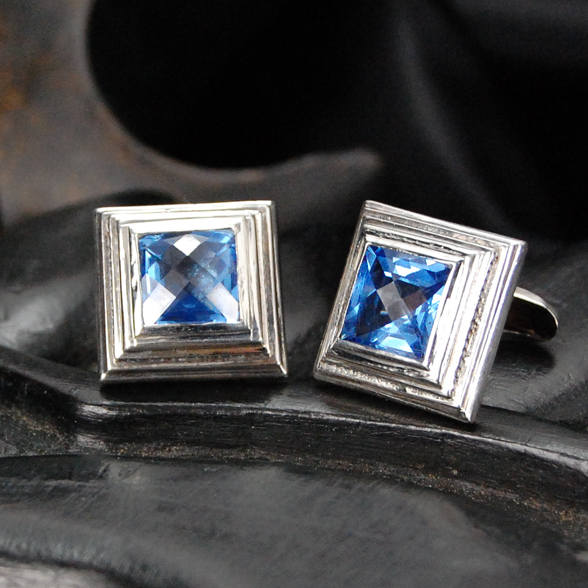 Silver Cufflinks ELFIN KING Caree L