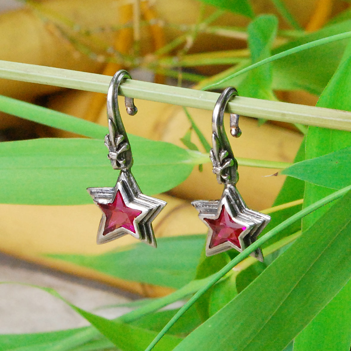 Silver Earhanger SHOOTING STAR