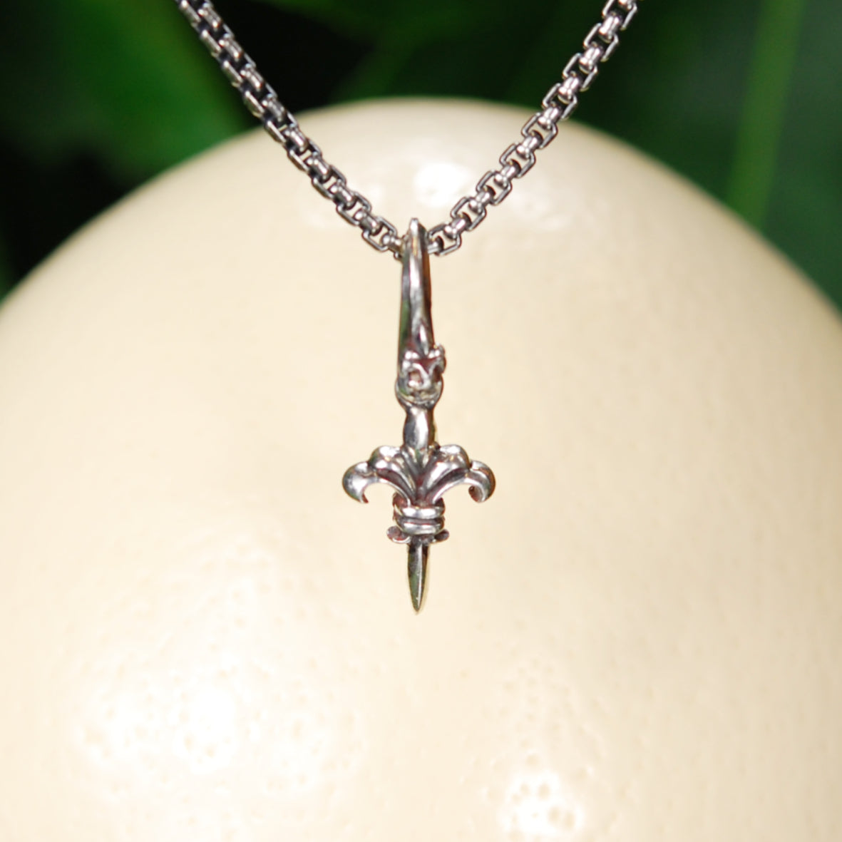Silver Pendant LILY XS with Hook