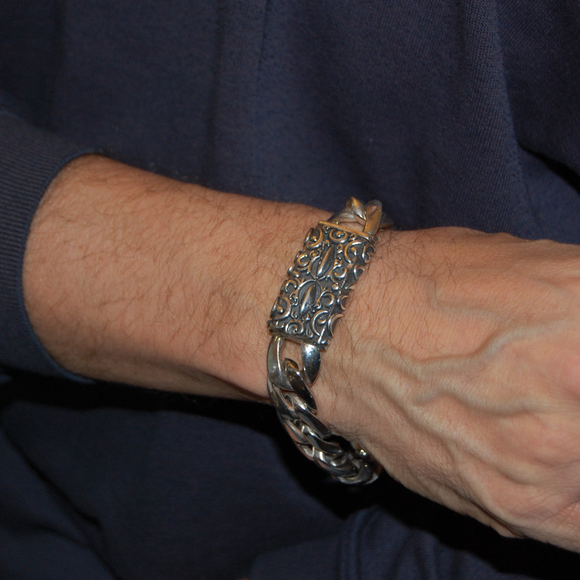 Silver Bracelet GARDEN AT NIGHT