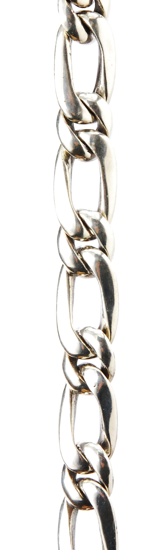 Silberarmband FIGARO Kette mit Lilienkarabiner 12