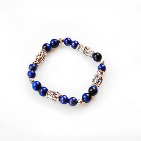 Bracelet Beads and Silver Lily Tubes