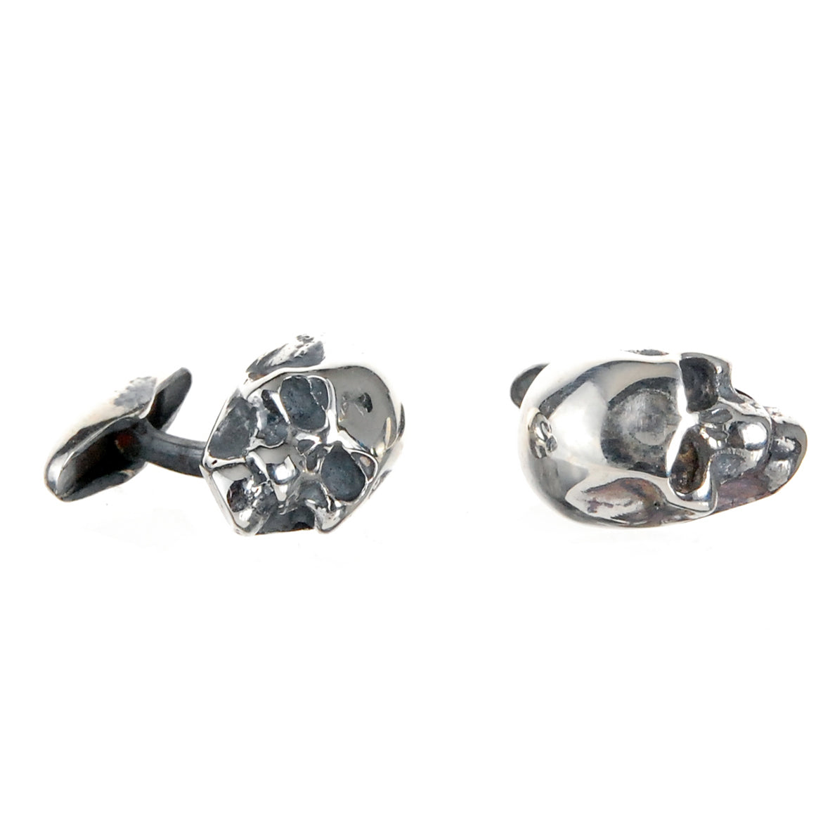 Silver Cufflinks SKULL 20