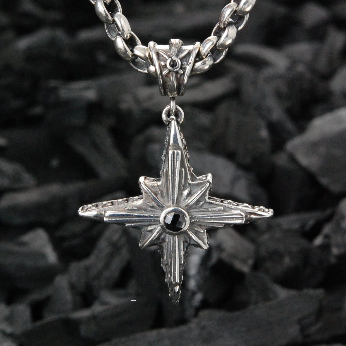 Silberner Anhänger MORGENSTERN