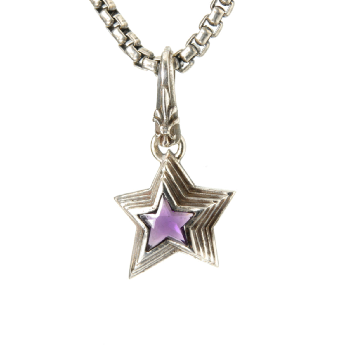 Silver Pendant SHOOTING STAR XS 22mm Lily hook