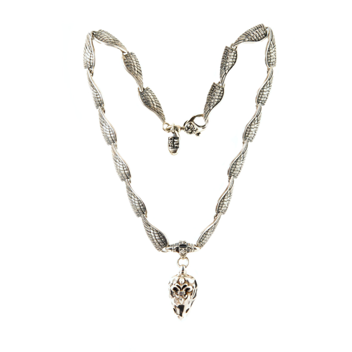 Neckchain Wings and EAGLE SKULL with Lily