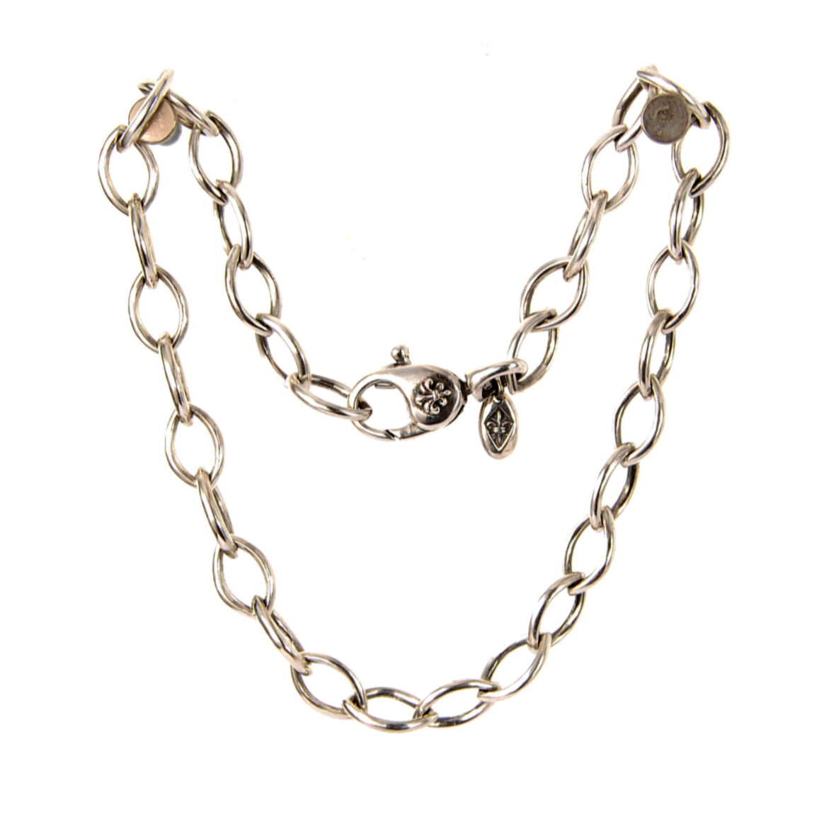Silber Halskette NAVETTE Chain L Slim