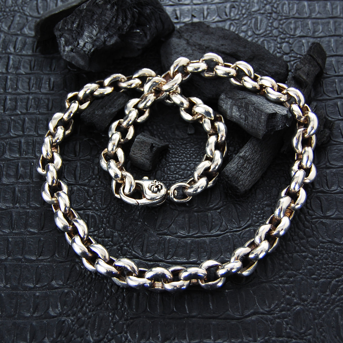 Silver PEAS Chain Super Heavy