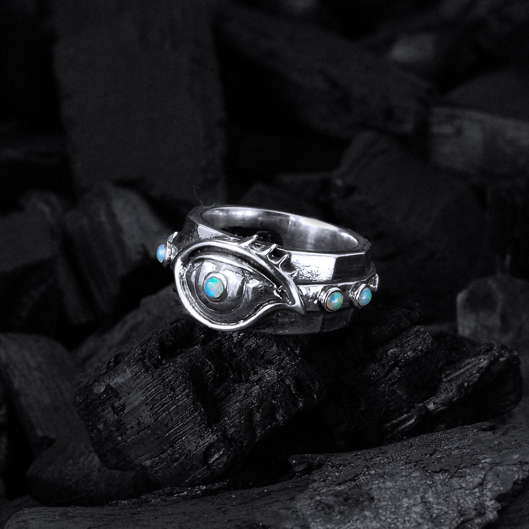 Silver Ring  The THIRD EYE Cares
