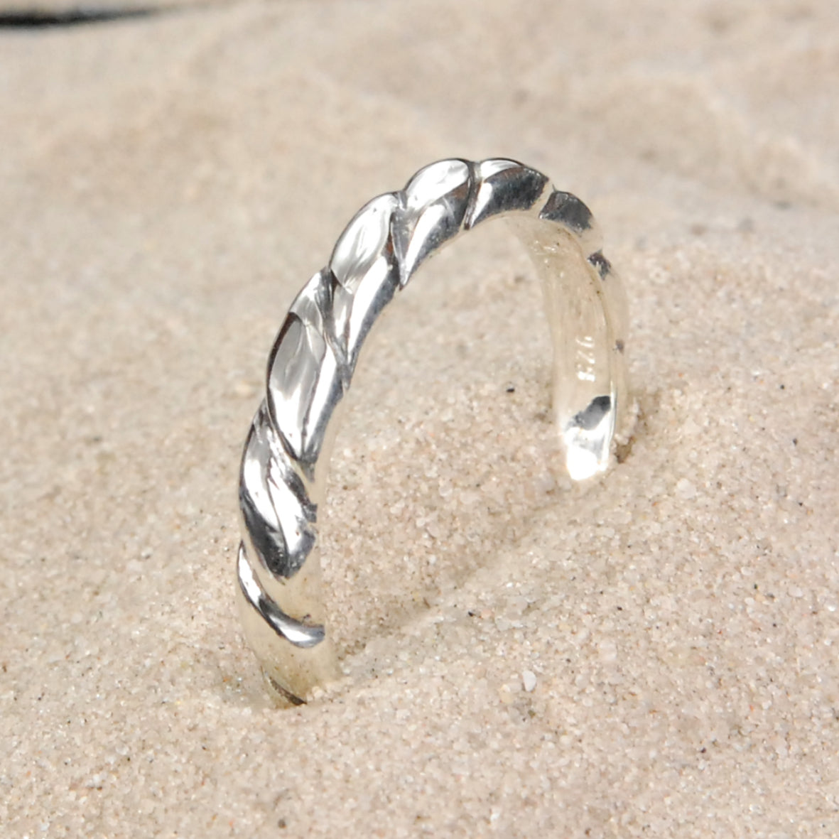 Silver Ring Slim SPIRAL