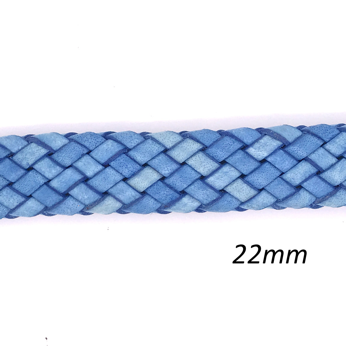 Braided or Embossed Cow Leather 22