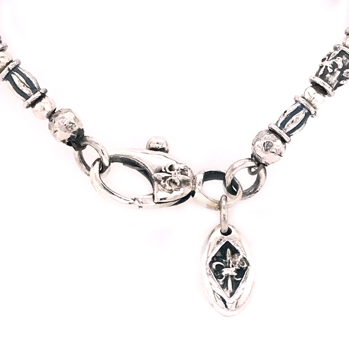 Silver Necklace Tubes Elfin LILIES DRAGON SCALES SPIRALS STARS and Beads