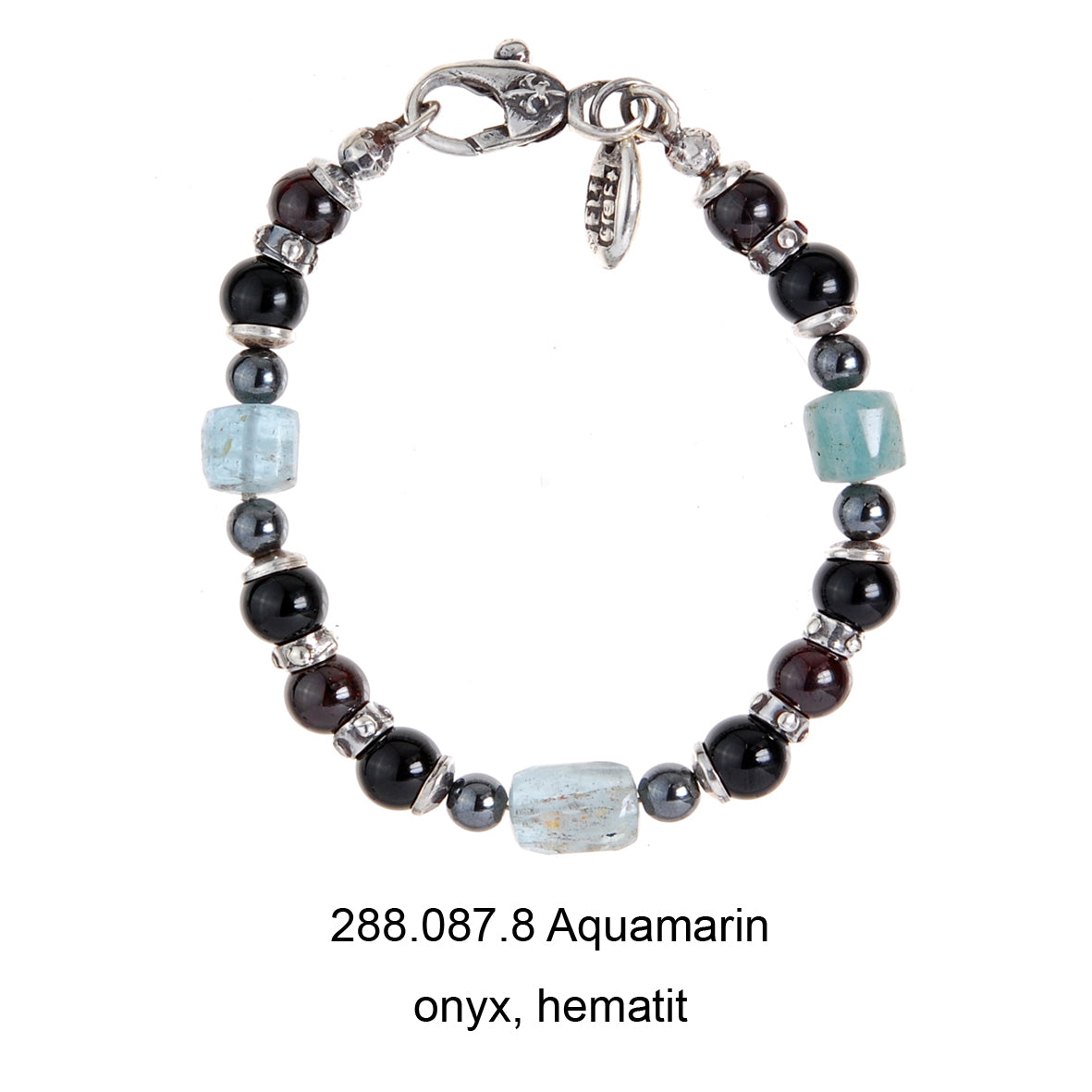 Silver Bracelet Beads and STONE ROCKS with Silver Parts