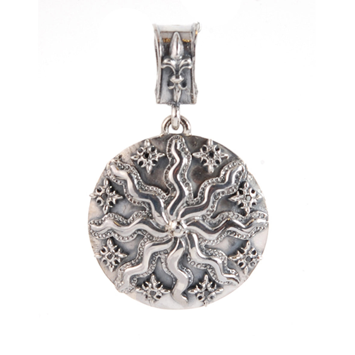 Silver Pendant SUN and PLANETS 38