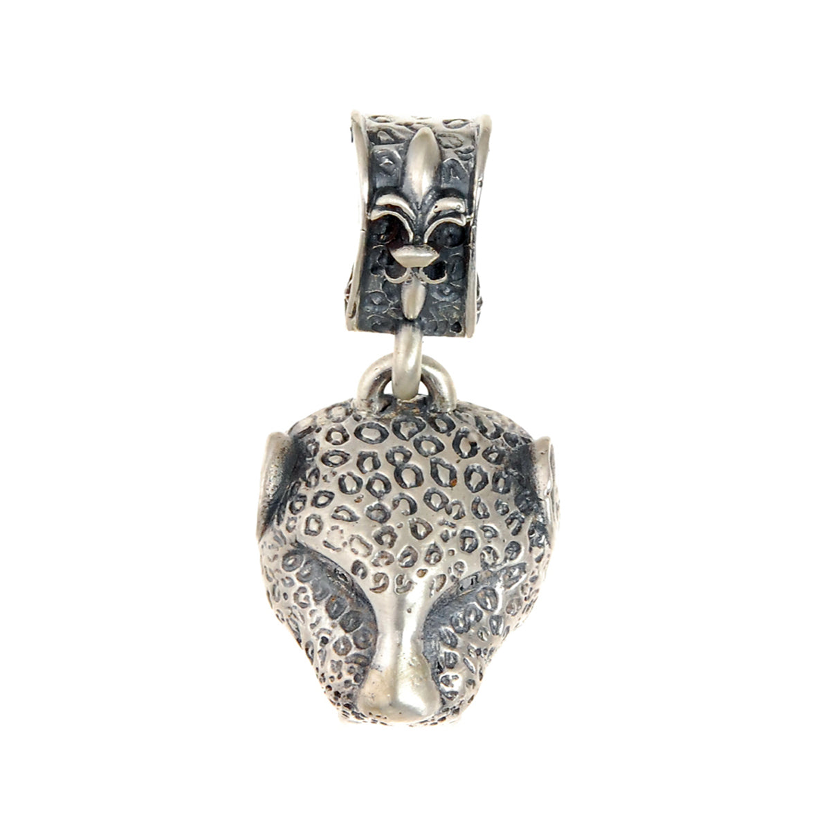 Silberanhänger LEOPARDENKOPF L