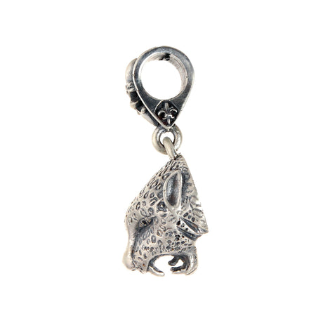 Silver Pendant LEOPARD HEAD L