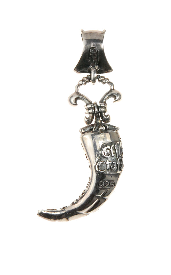 Silver Pendant HORN GARDEN AT NIGHT L