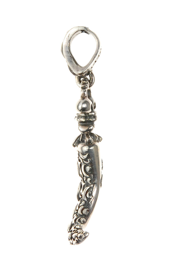 Silver Pendant HORN GARDEN AT NIGHT L