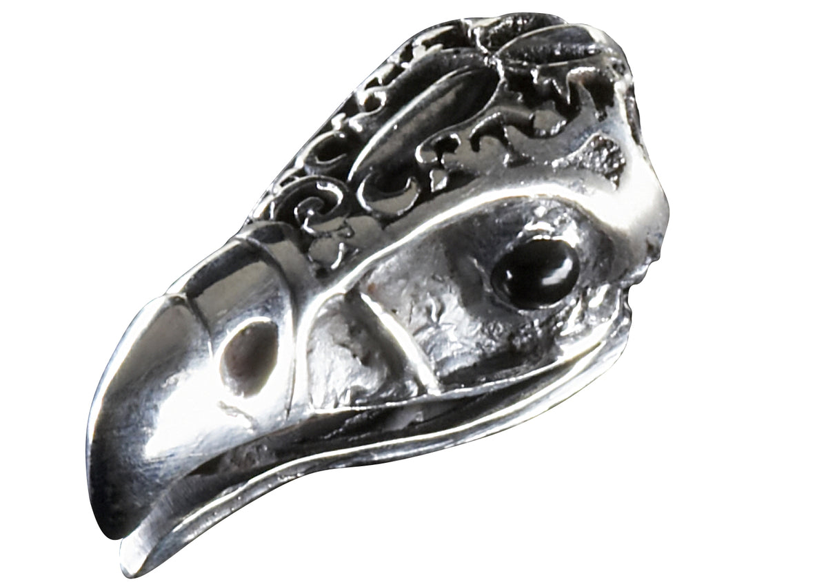 Silver Pendant Eagleskull L Garden at Night