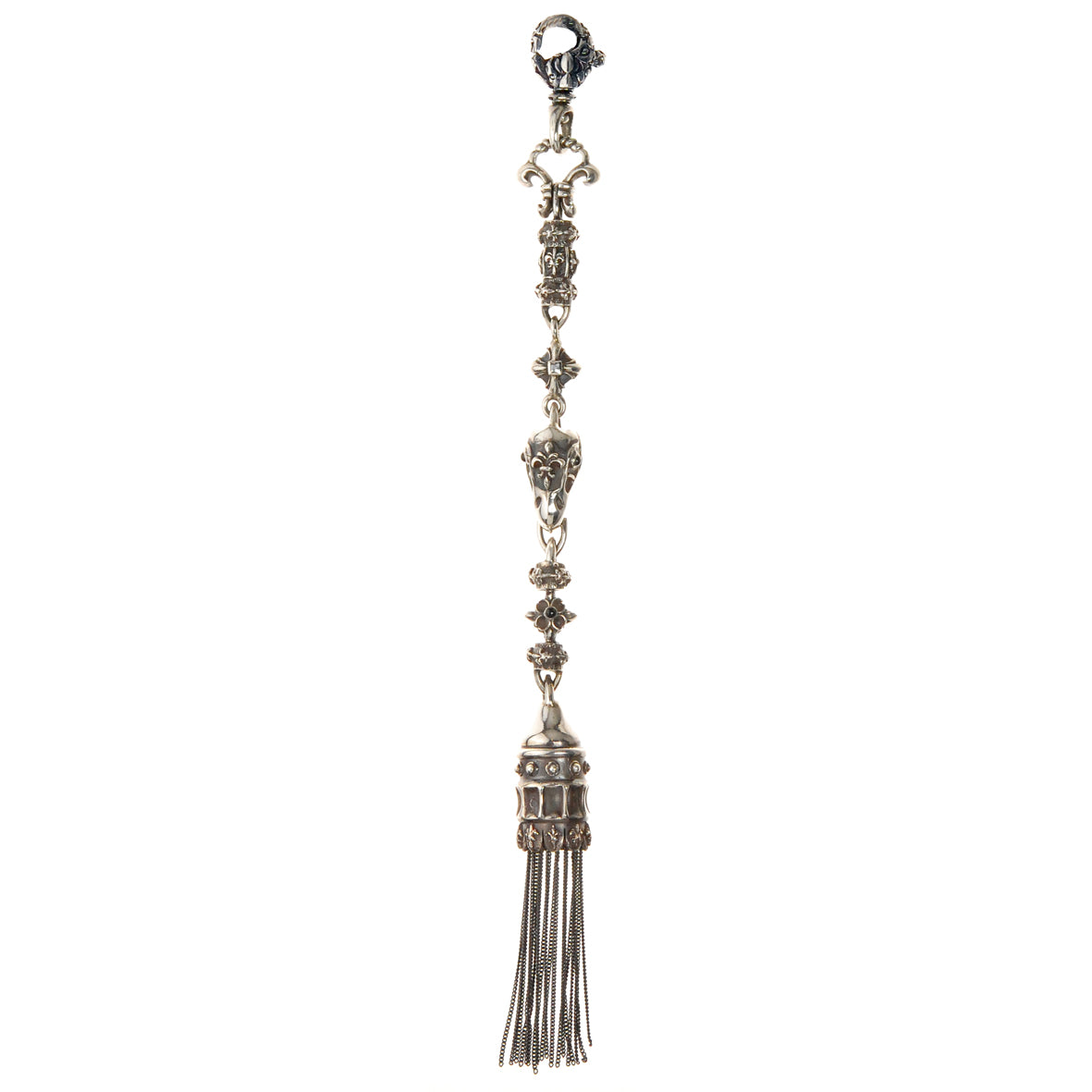 Silver Charm Eagleskull S with CrescentStar and Bell and Troddel