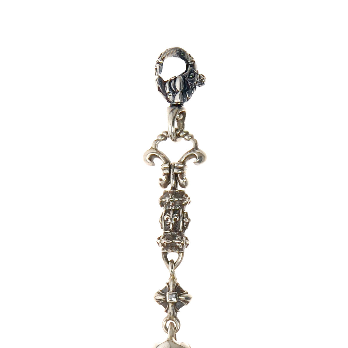 Silver Charm Eagleskull S with CrescentStar and Bell and Troddel