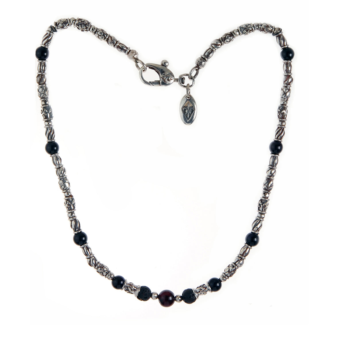 Silver Necklace Tubes Elfin LILIES DRAGON SCALES SPIRALS STARS and Beads