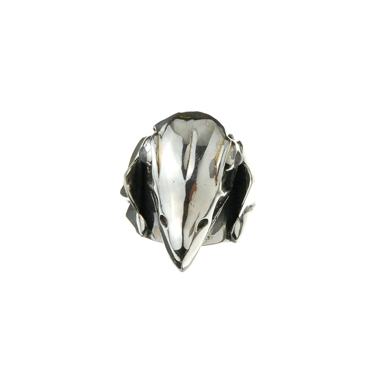 Silver Ring Eagleskull M with Sproutsband