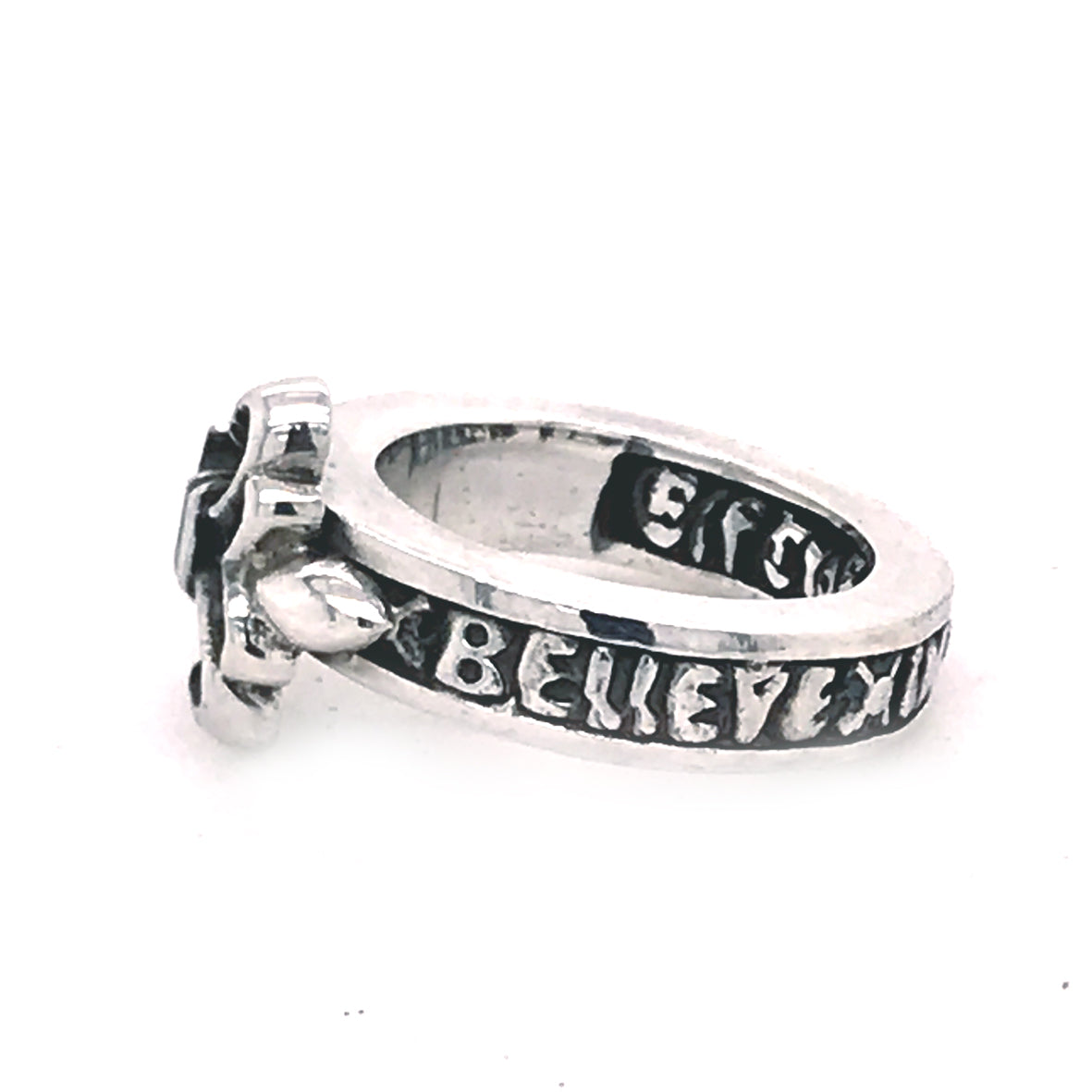 Silver Ring LILY and BELIEVE IN YOUR DREAMS