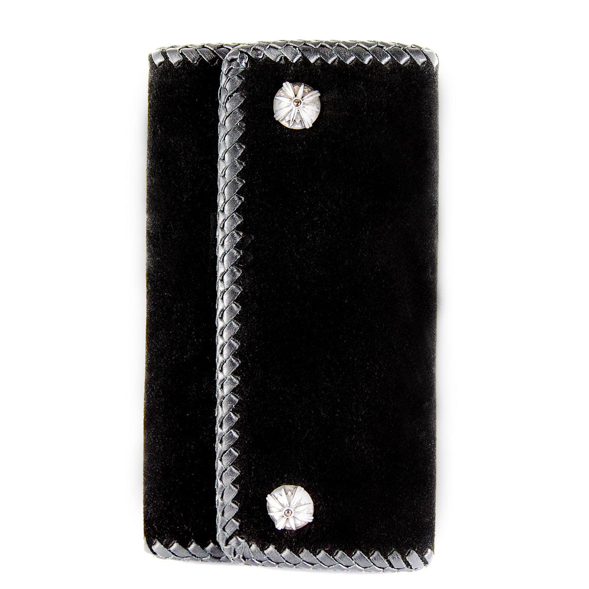 Leather Clutch Wallet with Searay Cross and Silver Cross