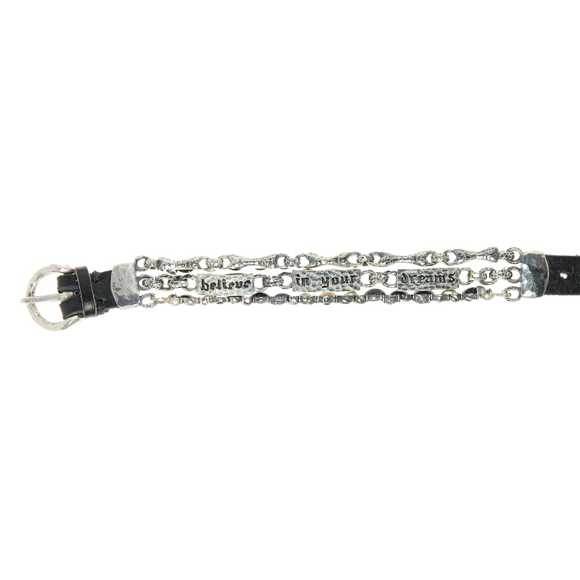 Silver Bracelet Silver BONES and TUBES and What´s Love Got To Do With It