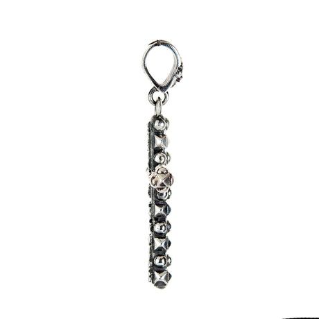 Silver Pendant PYRAMIDES and DOMES Cross