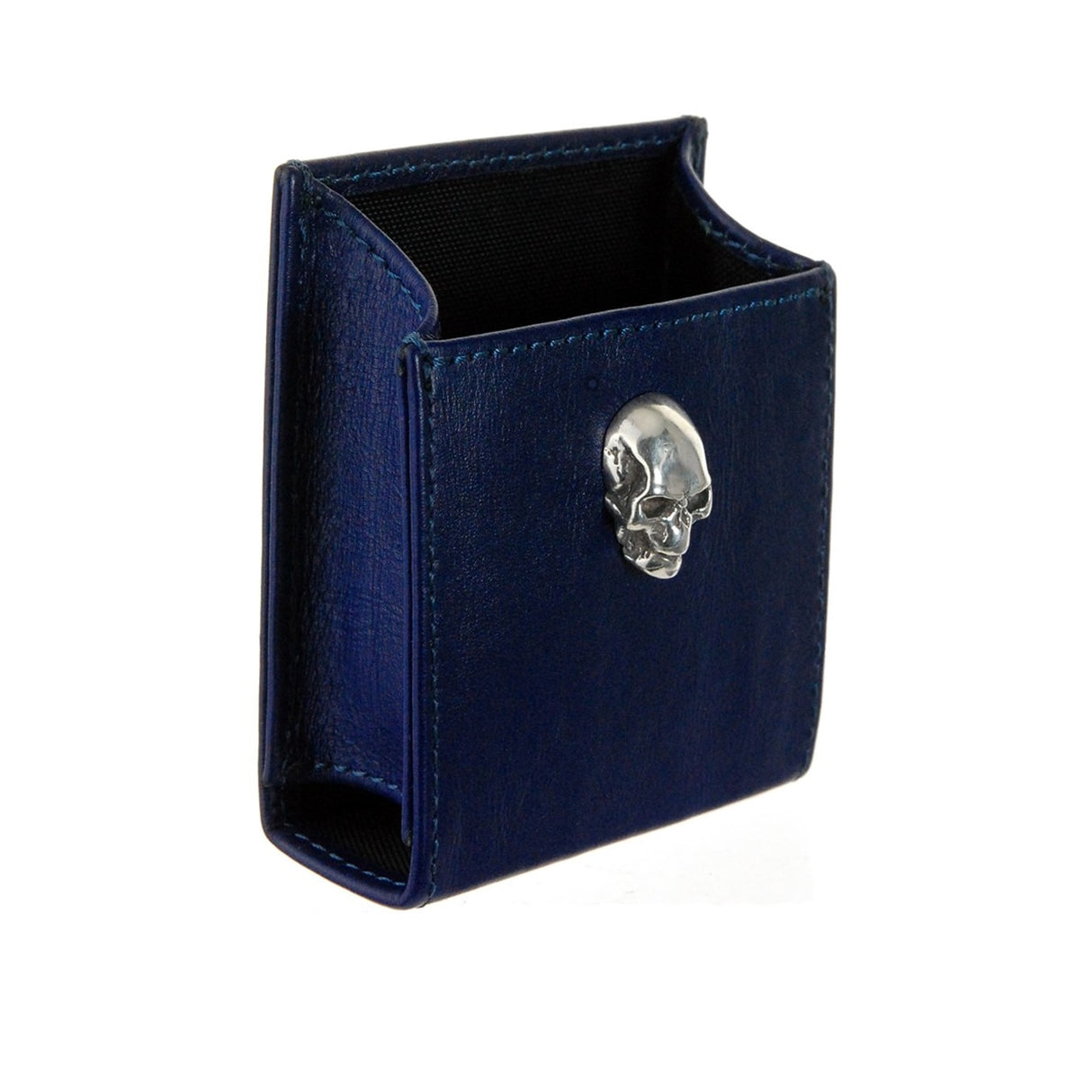 Cigarette Box Cover with SILVER SKULL