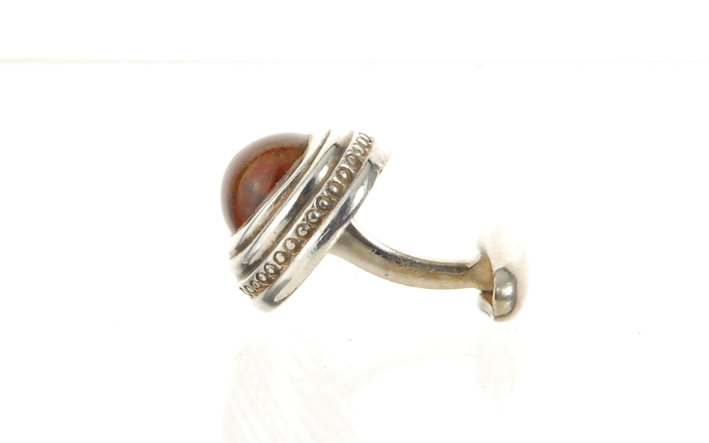 Silver Cufflinks Elfin King PAISLEY