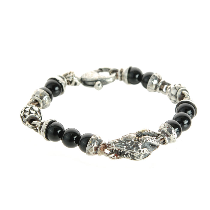 Bracelet Beads and Silver DRAGON and DRAGON SCALES Balls