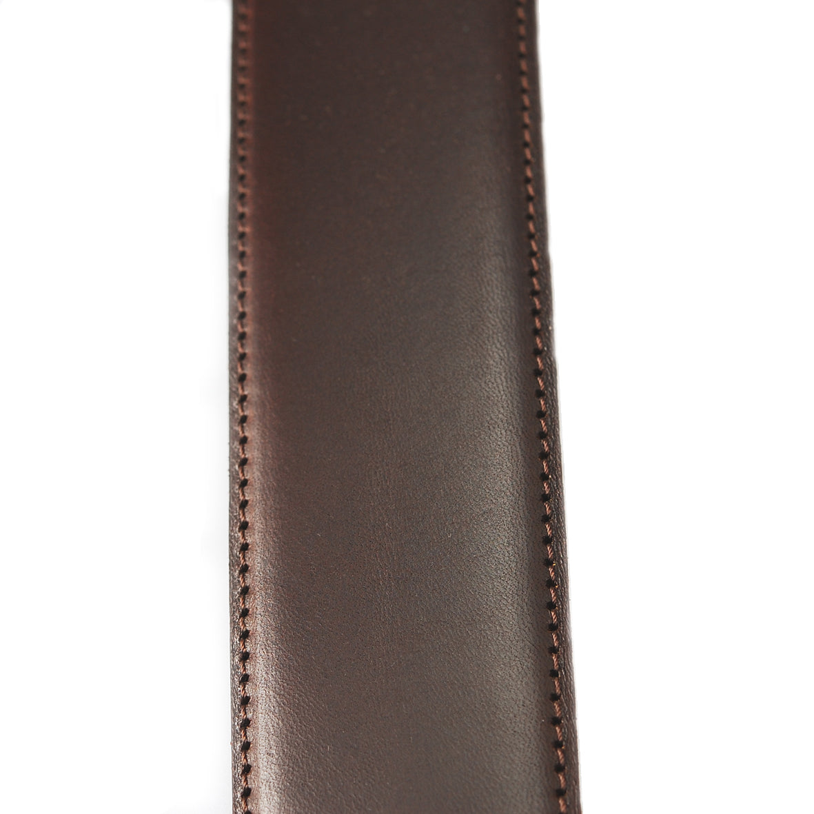 Belt Strap of Saddle Leather with Buttons 35 mm
