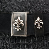 Silver Lily Conchas Belt with Chains and Elfin Care´s with LILY
