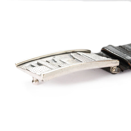 Silver Belt Buckle SKYLINE of METROPOLIS