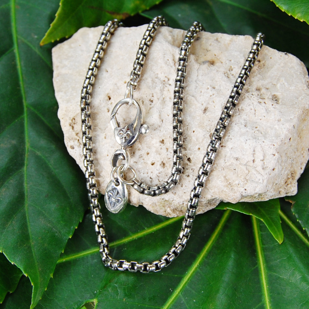 Silver Neckchain BRICKSCHAIN S