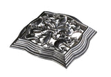 Silver Belt Buckle Elfin BAROQUE and LILY