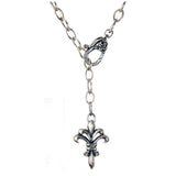 Silver Longchain Navette  Cross LILY L Karabiner L