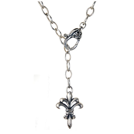 Silver Longchain Navette  Cross LILY L Karabiner L