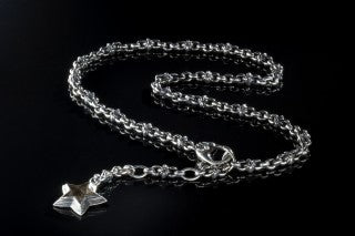 Long chain Erbs on Morning Star balls+Elfin´Star L Pendant