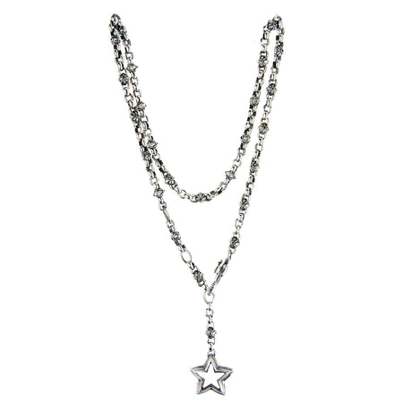 Long chain Erbs on Morning Star balls+Elfin´Star L Pendant