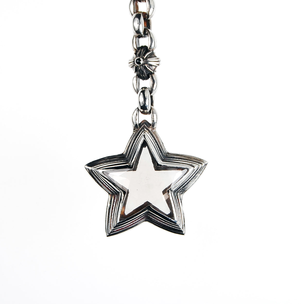 Long chain Erbs on Morning Star balls+Elfin´Star L Pendant
