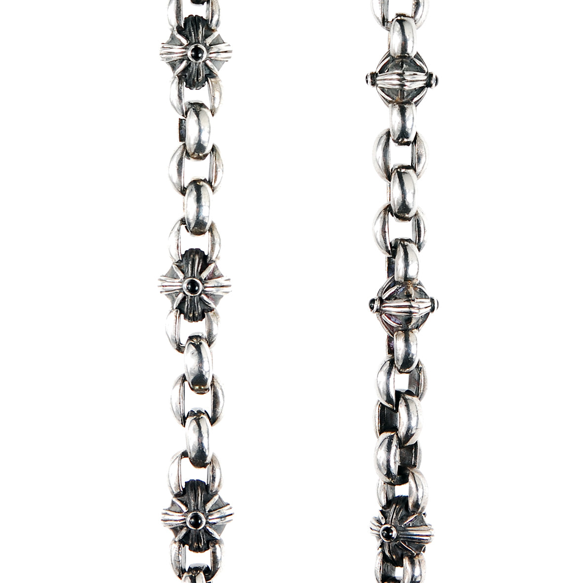 Long chain Erbs on Morning Star balls+Elfin´Star L Pendant