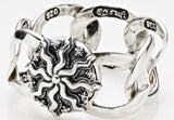 Silver Bracelet ELFIN SUN Lock and Open CHAIN XXL