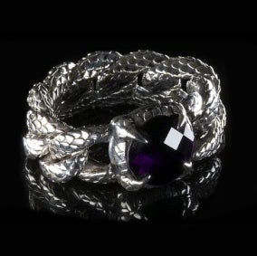Silver Bracelet DRAGON CLAW and DRAGON SCALES XL Links