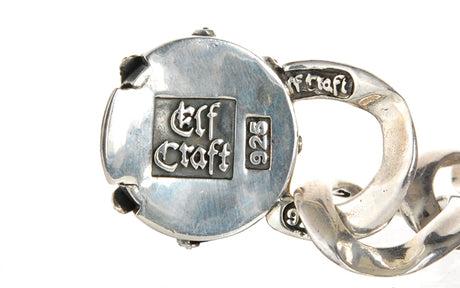 Silver Bracelet ELFIN SUN Lock and Open CHAIN XXL