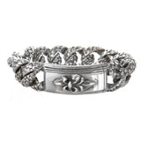 Silver Bracelet ELFIN KING + Long LILY with Dragon Scales Chain